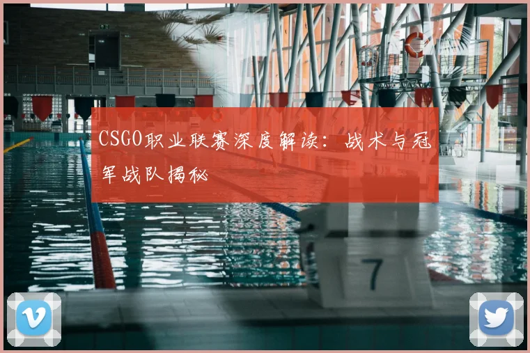 CSGO职业联赛深度解读：战术与冠军战队揭秘